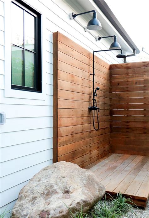 pinterest outdoor showers